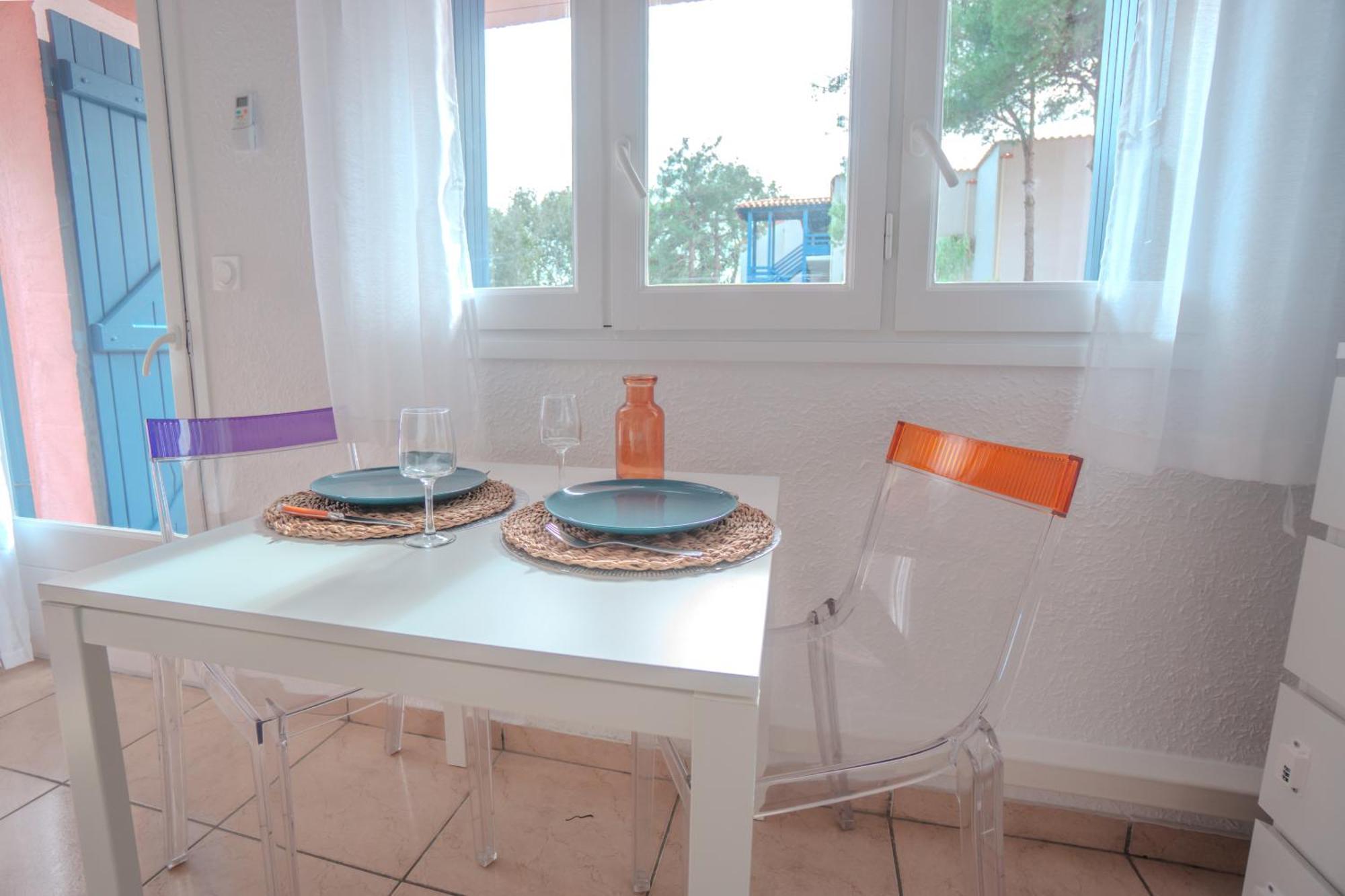 Lumineux Studio Tout Equipe Canet-en-Roussillon Chambre photo