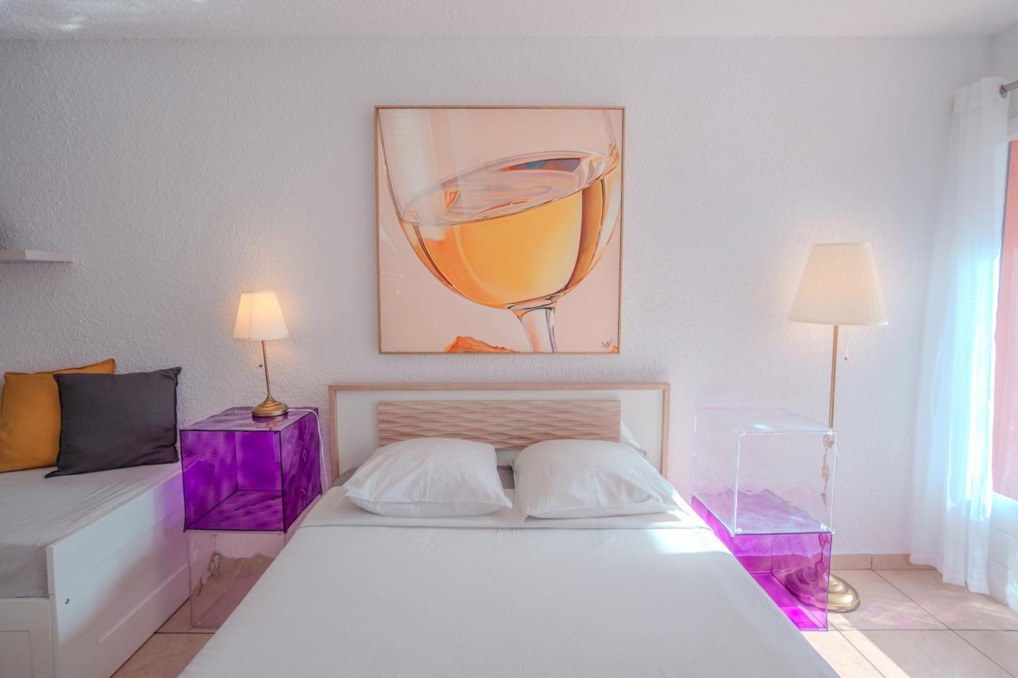 Lumineux Studio Tout Equipe Canet-en-Roussillon Chambre photo